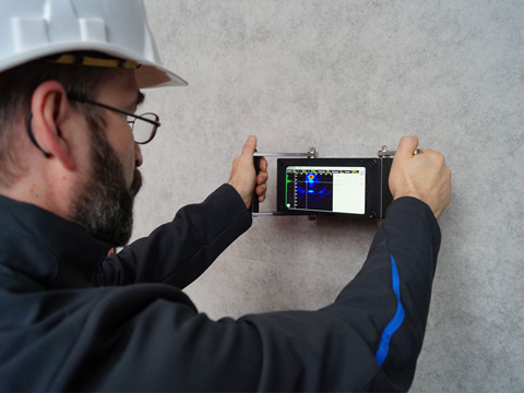 Tomographic UT of Concrete Infrastructure 